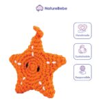 Starfish animal keychain